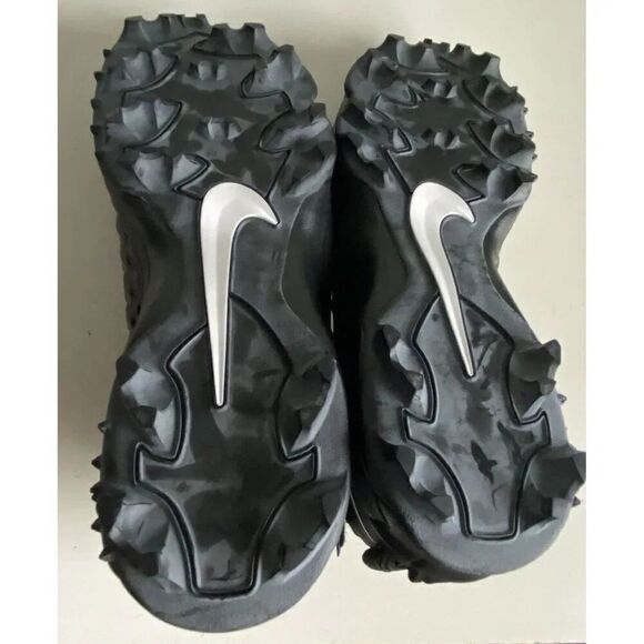 Men's Sz 17 Nike Force Savage Pro 2 Shark P Football Cleats Black BV5448-001 - Picture 8 of 9